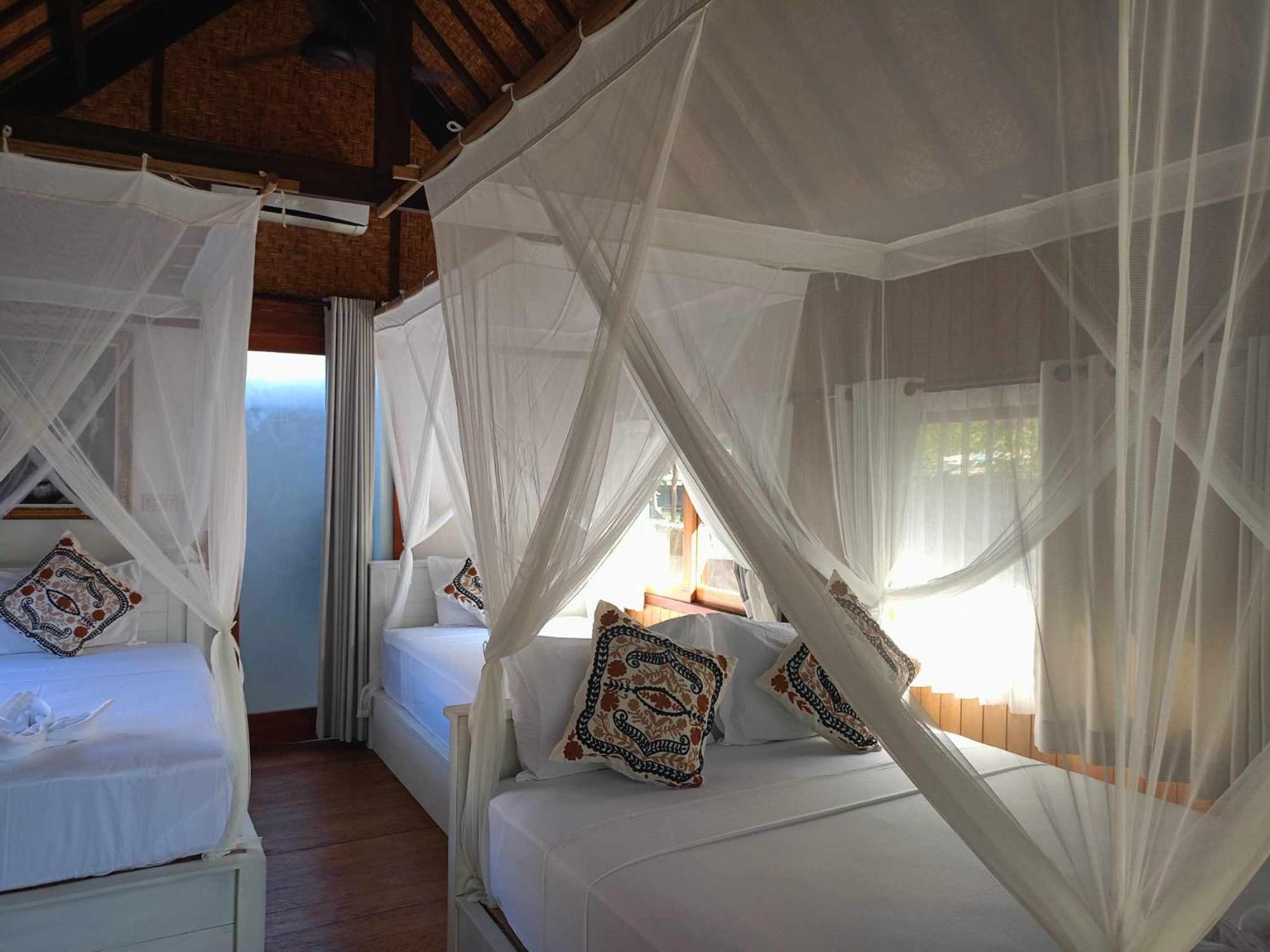 Bintang Tiga Bungalows Gili Air Ngoại thất bức ảnh