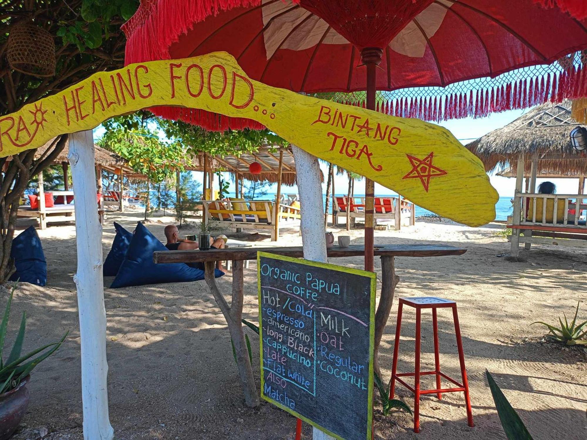 Bintang Tiga Bungalows Gili Air Ngoại thất bức ảnh