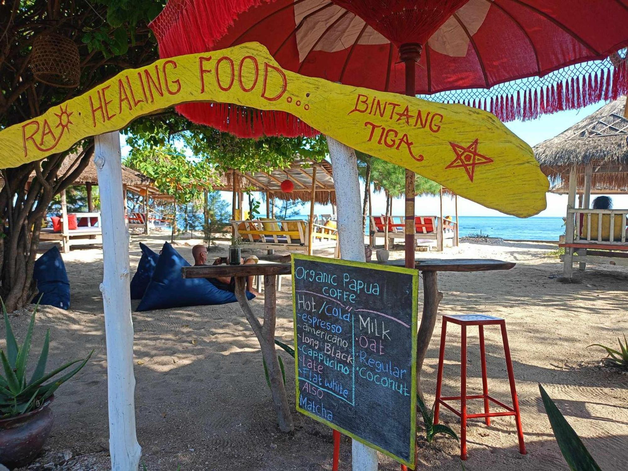 Bintang Tiga Bungalows Gili Air Ngoại thất bức ảnh