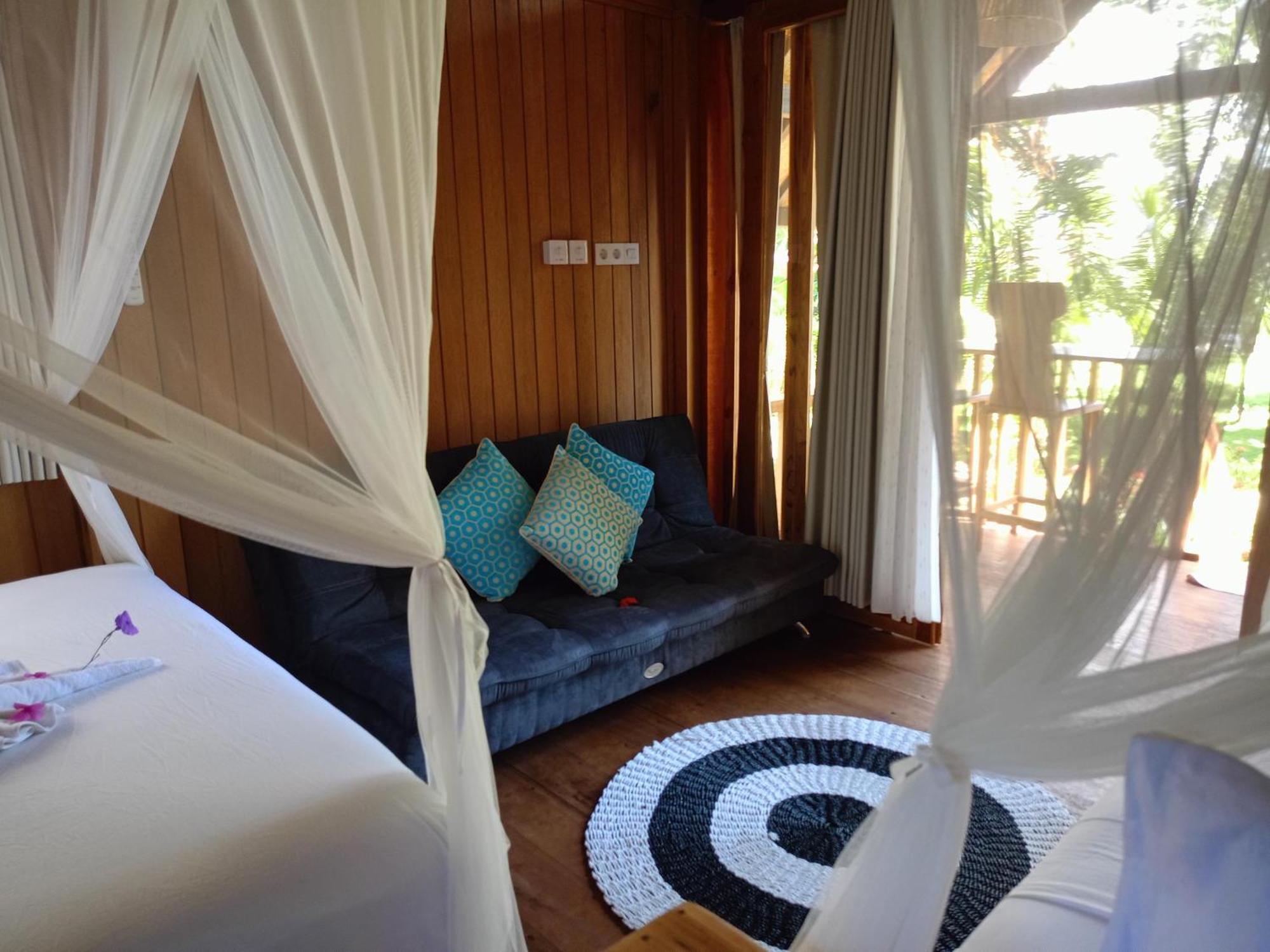 Bintang Tiga Bungalows Gili Air Ngoại thất bức ảnh